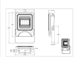 Small King Kong LED Flood Lights - 5