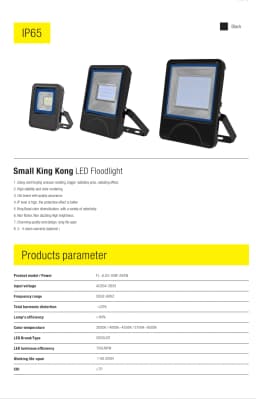 Small King Kong LED Flood Lights - 7
