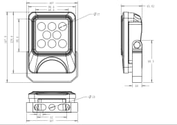 Small King Kong LED Flood Lights - 6