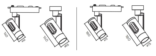 Global Series Track Light - 4