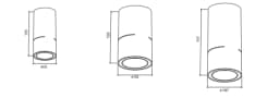 Neptune Series Ceiling Mounted Downlights - 3