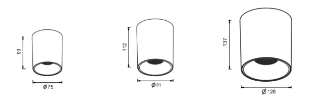 Neptune Series Ceiling Mounted Downlights - 4