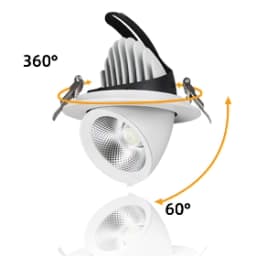 LED Gimbal Downlights - 5