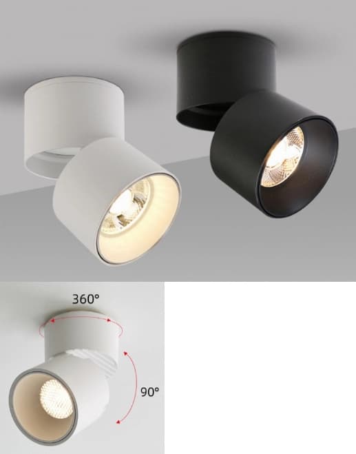 Artemis Series Round Ceiling Mounted Spot Lights - 5