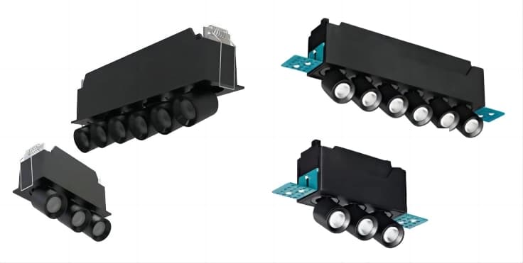 Recessed Linear Spot Lights - 4