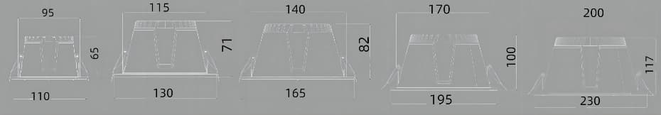 Valhalla Series Waterproof Downlights - 5