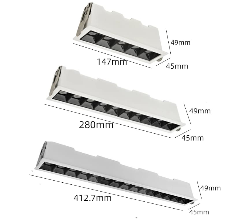 Recessed Linear Spot Lights - 5