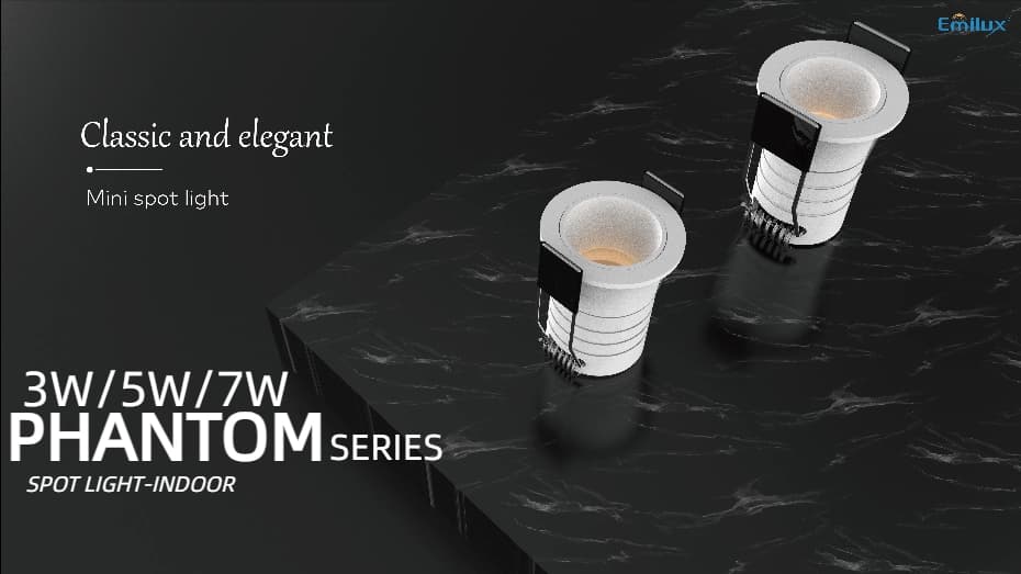 Phantom Series Mini Spot Lights - 1