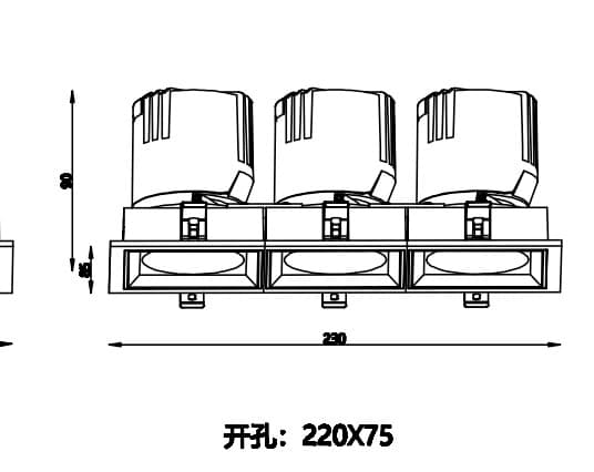 Taurus Series Pro Hotel Spot Lights - 4