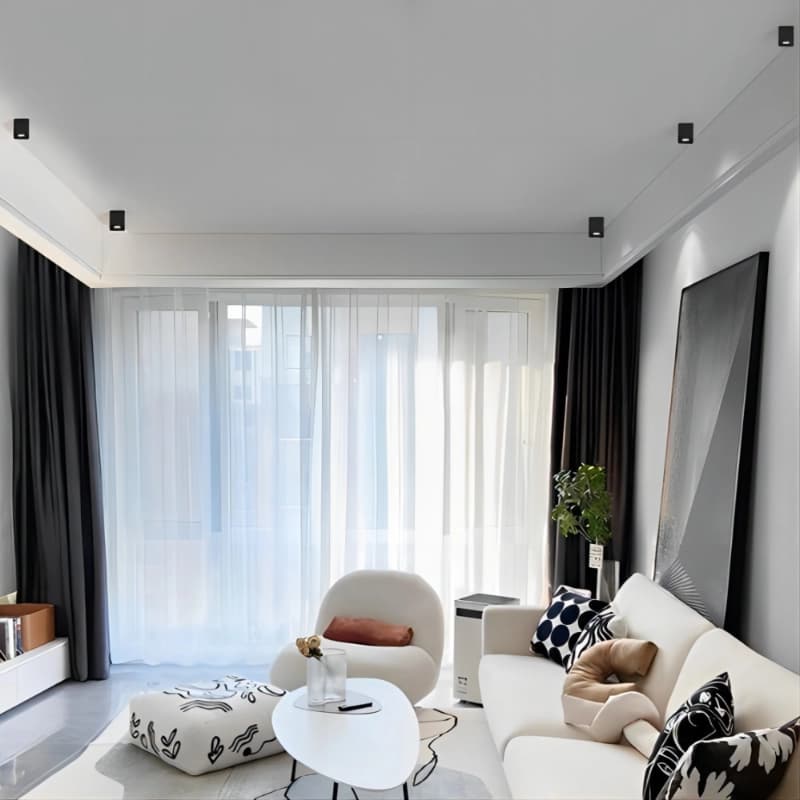 Square Ceiling Mounted Spot Light - 2